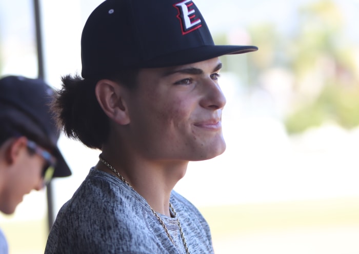 Brady Ebel, a sophomore shortstop and pitcher, was MVP of the Baseline League as a freshman, leading the Eagles to a section title.&nbsp;
